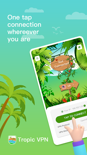 Tropic Access - VPN & Browser Screenshot1