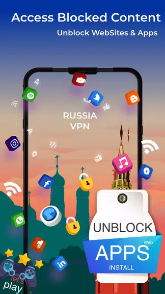 Russia Fast VPN - Free VPN for Secure Service Screenshot3