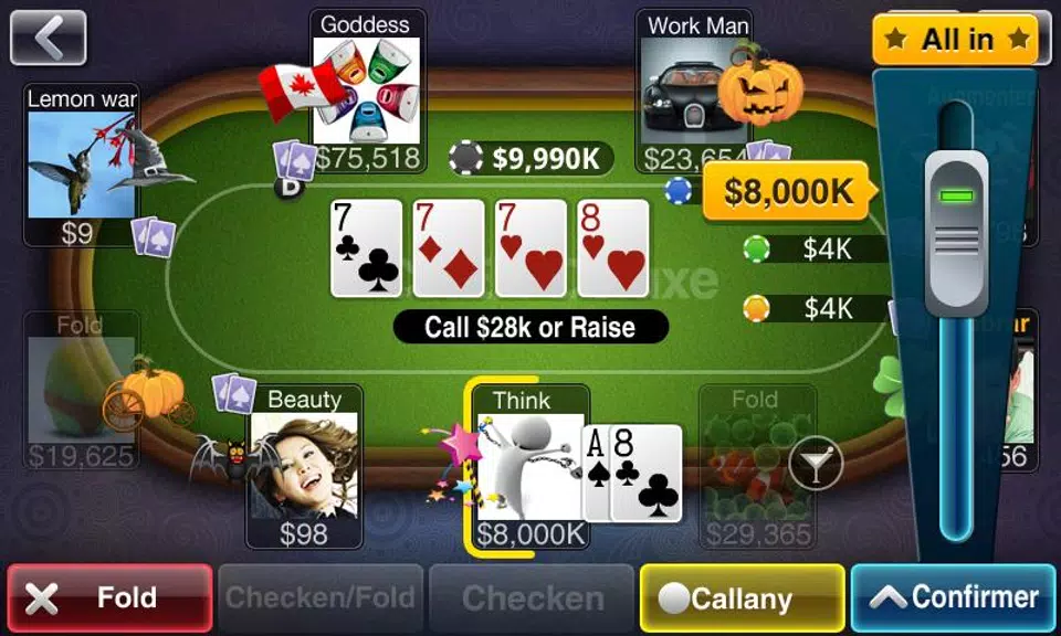 Texas Poker Deluxe Français Screenshot3