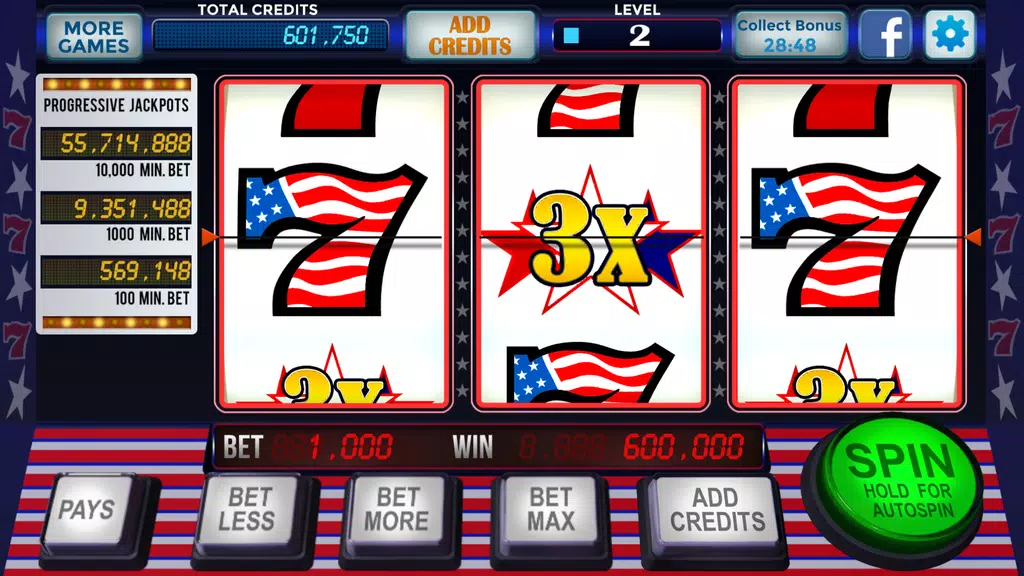 777 Stars Casino Classic Slots Screenshot1