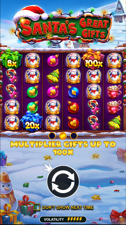 Santas Great Gifts Slot Casino Screenshot2