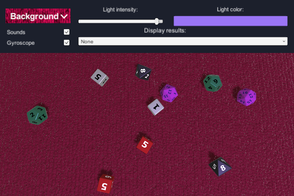 Dice Roller Free by One Trick Pony Screenshot3