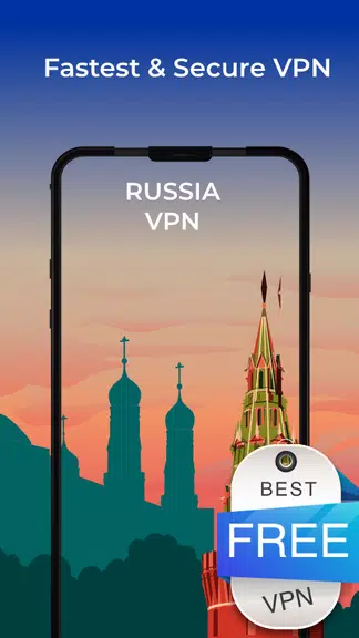 Russia Fast VPN - Free VPN for Secure Service Screenshot1