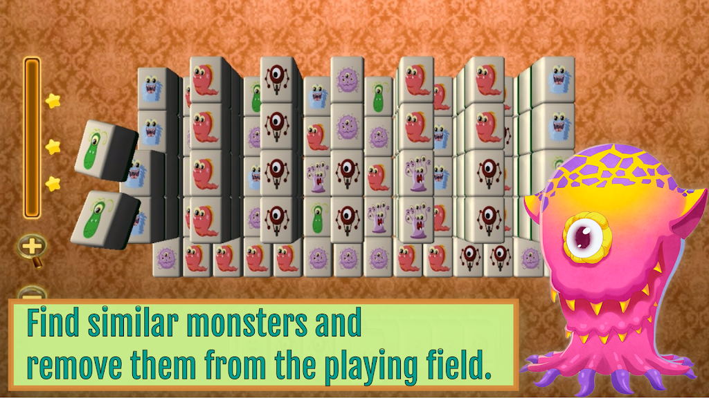 Classic Mahjong with Monsters Screenshot1