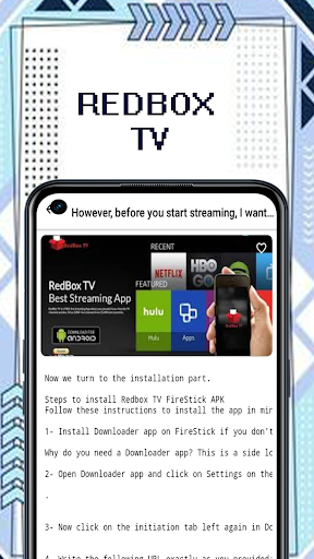 Guide RedBox TV Screenshot1