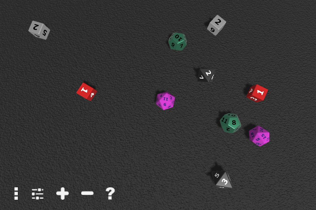 Dice Roller Free by One Trick Pony Screenshot4