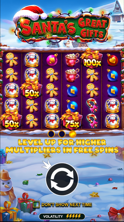 Santas Great Gifts Slot Casino Screenshot3