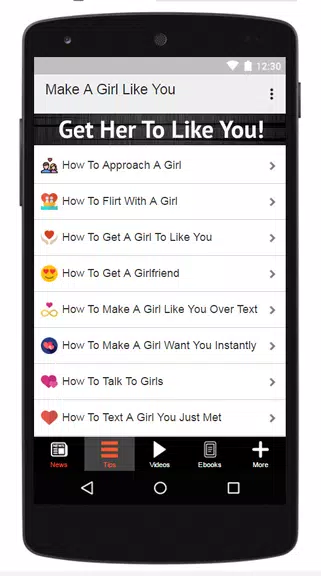 How To Make A Girl Like You Screenshot1