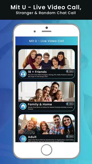 Mit U - Live Video Call, Stranger & Random Chat Screenshot2