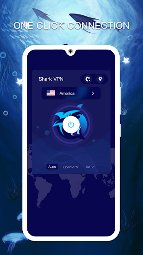 Shark VPN-fast VPN for privacy Screenshot1