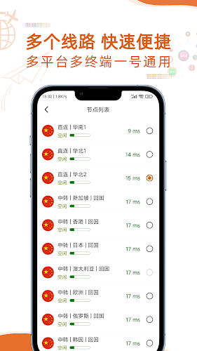 Monkey Speed - Green VPN China Screenshot2