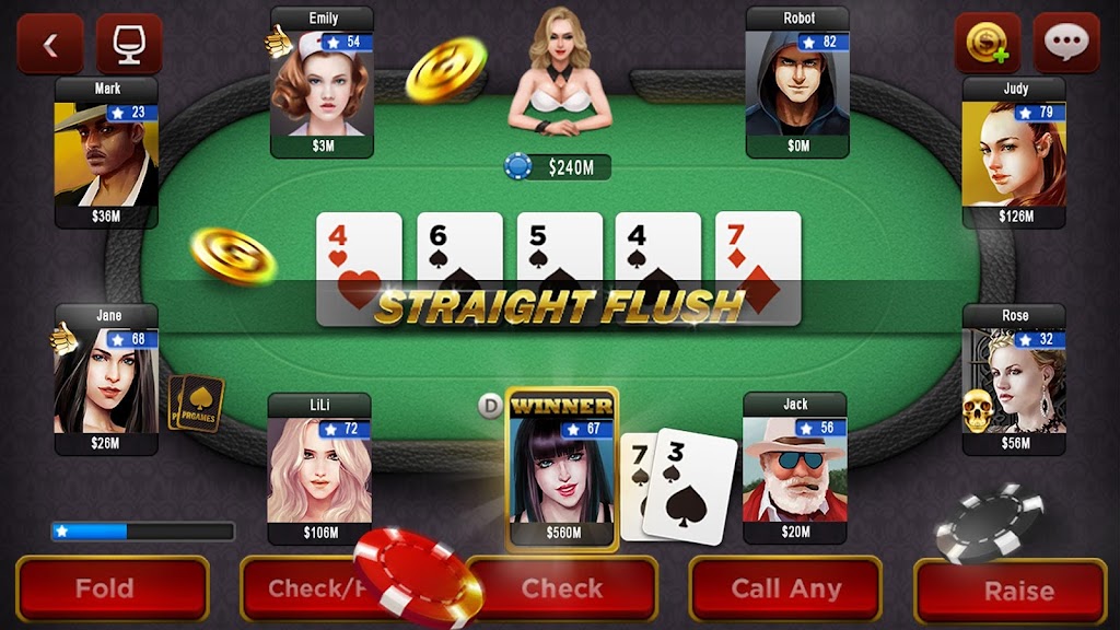 Spark Poker - Live Texas Holdem Casino Screenshot1