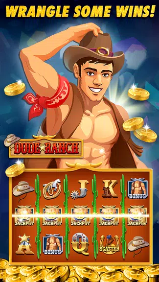 Reel Hunky - Men! Online Slots Screenshot2