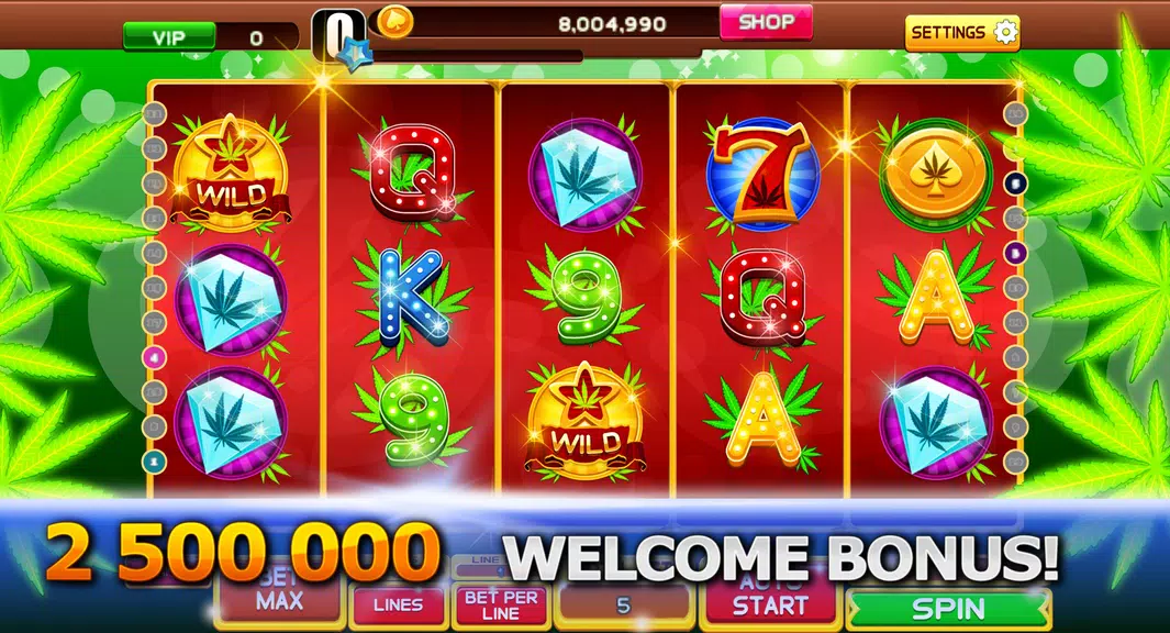 Slots Weed Marijuana Casino Screenshot1