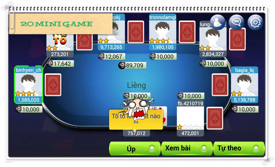 Game bai doi thuong Screenshot1