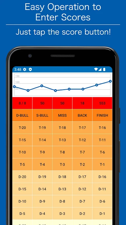 Recodarts - Rec Darts Scores Screenshot1