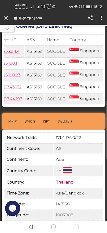 Thailand VPN - TH VPN Screenshot2