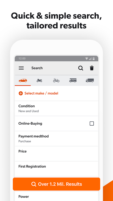 mobile.de - car market Screenshot1