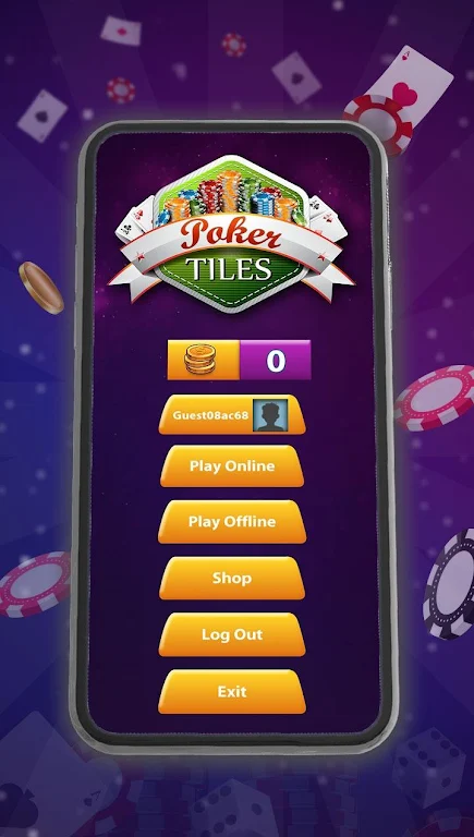 Poker Tiles Screenshot2