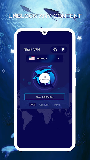 Shark VPN-fast VPN for privacy Screenshot2