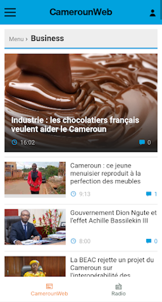 CameroonWeb / CamerounWeb Screenshot2