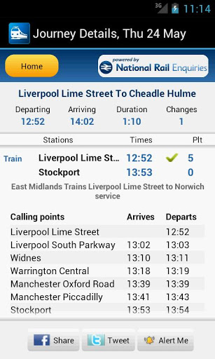 Rail Planner Live Screenshot3