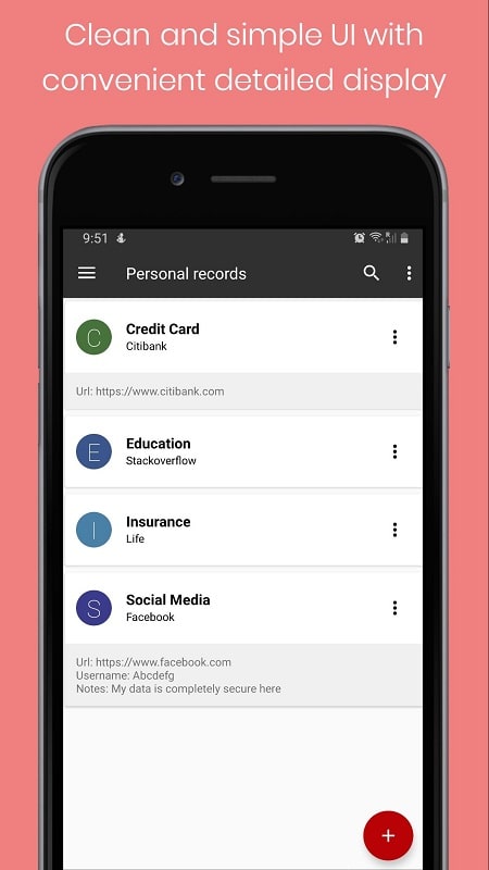 Personal Vault PRO Screenshot3