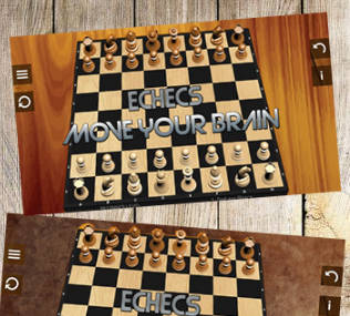 EChecs Chess 3D - Move your Brain Screenshot1