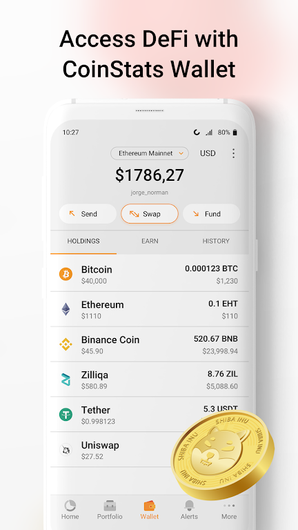 Coin Stats – Crypto Portfolio Mod Screenshot4