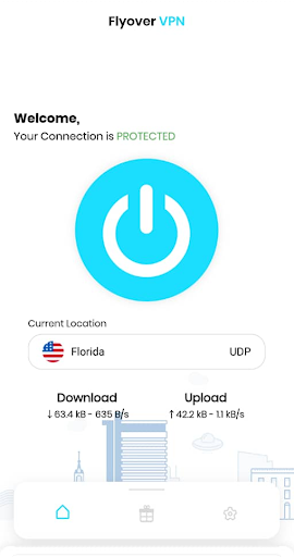 FlyOver VPN Screenshot1