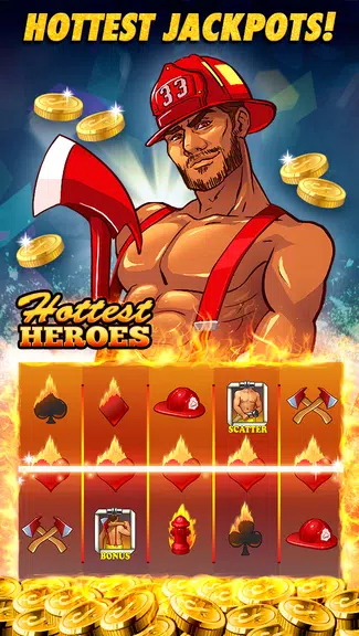 Reel Hunky - Men! Online Slots Screenshot3