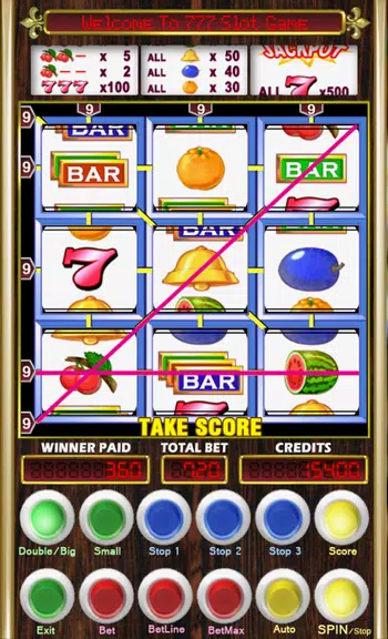 777 Fruit Slot Machine Cherry Master Screenshot2