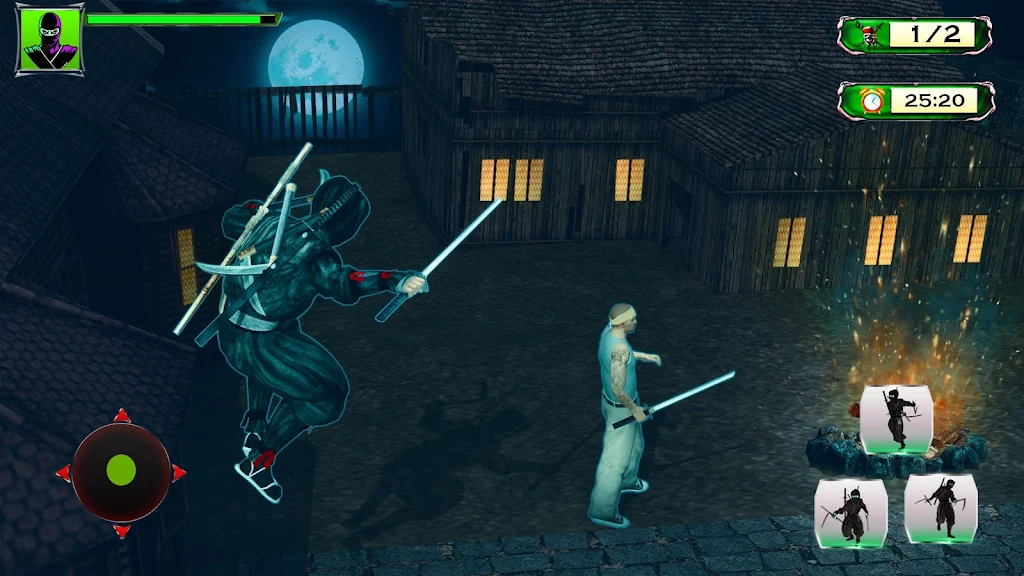 Ninja Hero Assassin Samurai Pirate Fight Shadow Screenshot1