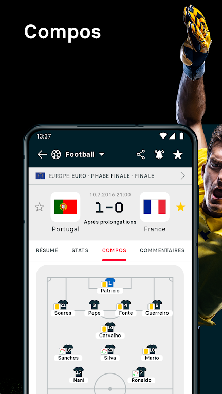 Flashscore - flash résultats Screenshot3