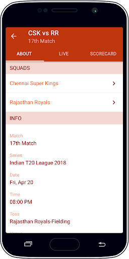 Live Cricket Score & News Screenshot4