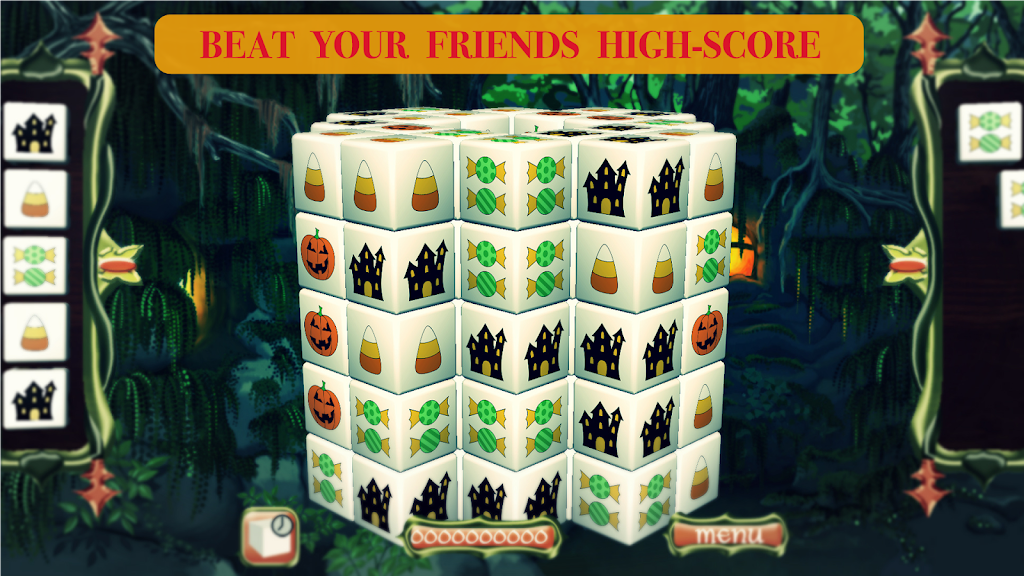 Fairy Mahjong Halloween Screenshot3