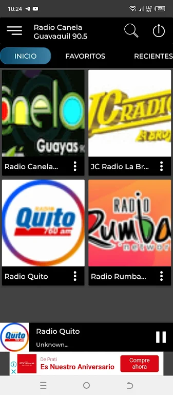 Radio Canela Guayaquil 90.5 Screenshot3