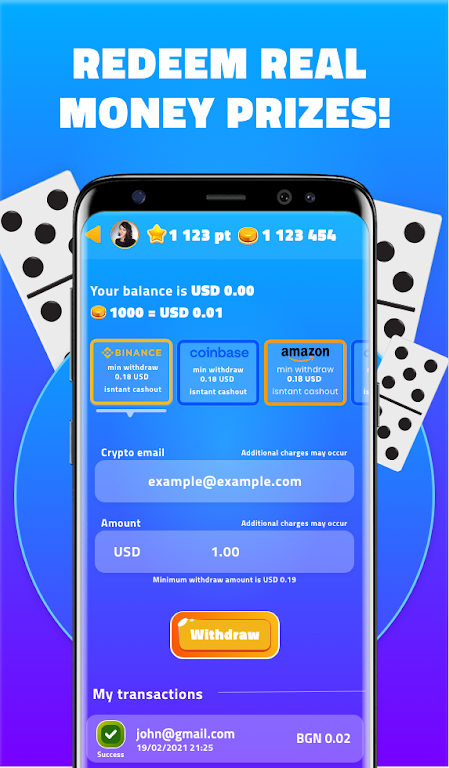 Earn money with Givvy Domino Screenshot1