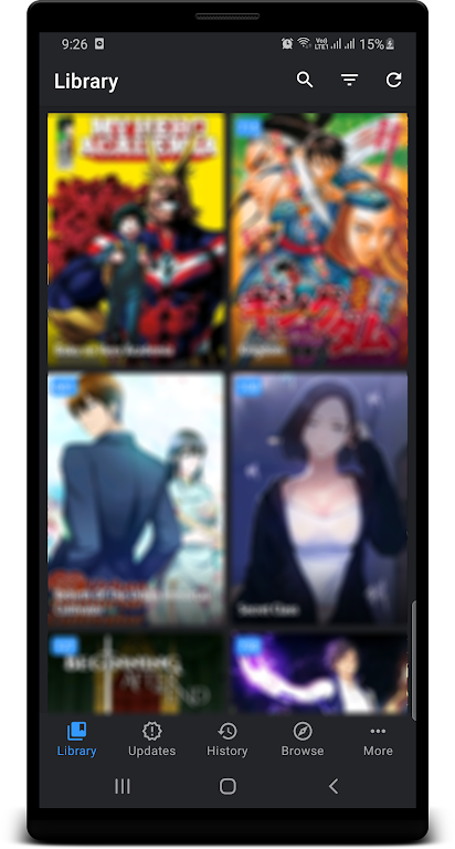 Manga Light - Manga Reader App Screenshot1