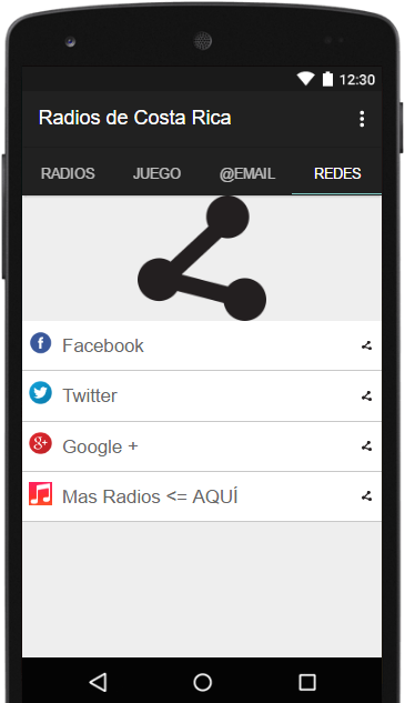 Radios Emisoras de Costa Rica FM AM en Vivo Gratis Screenshot3