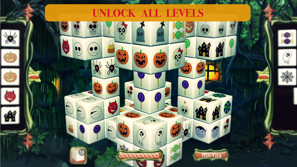 Fairy Mahjong Halloween Screenshot2