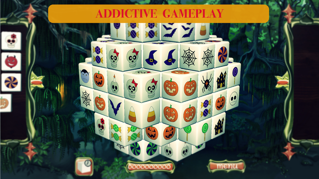 Fairy Mahjong Halloween Screenshot1