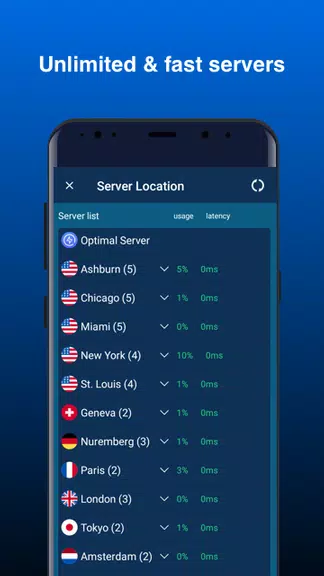 Mast VPN – Free, Secure & Super Fast VPN Proxy Screenshot2