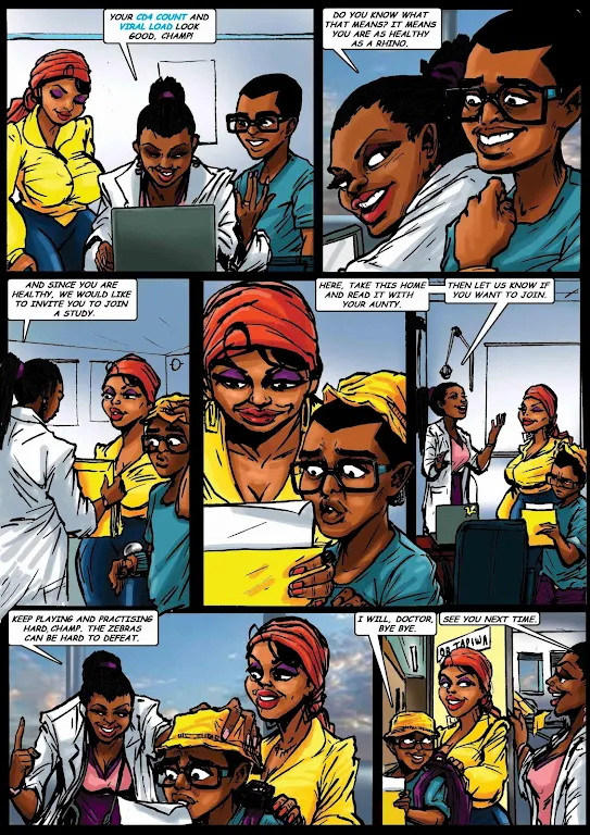 Botswana Baylor Comic Book Setswana Screenshot3