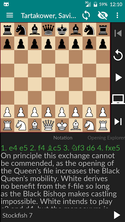 Perfect Chess Trainer Demo Screenshot1