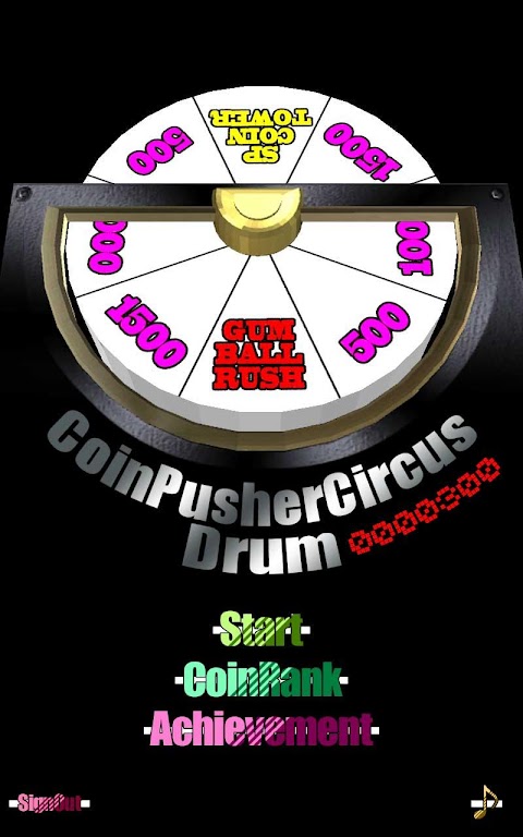 Coin Pusher Circus Drums Screenshot1