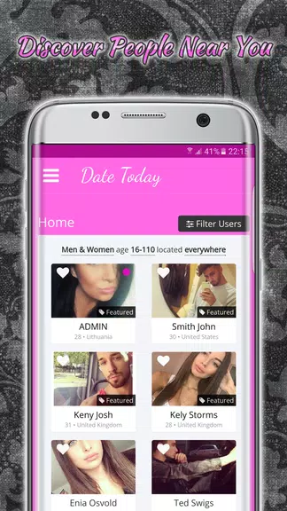 Adult Dating - Date Today Screenshot1