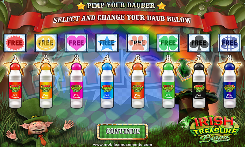 Irish Treasure Rainbow Bingo FREE Screenshot4