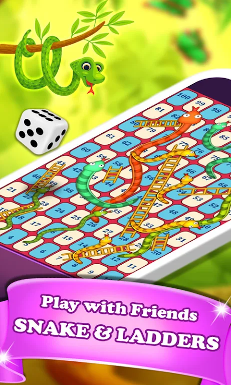 Snakes and Ladders Dice Game Screenshot2