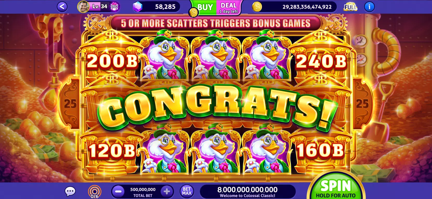 Club Vegas Slots Casino Games Screenshot3